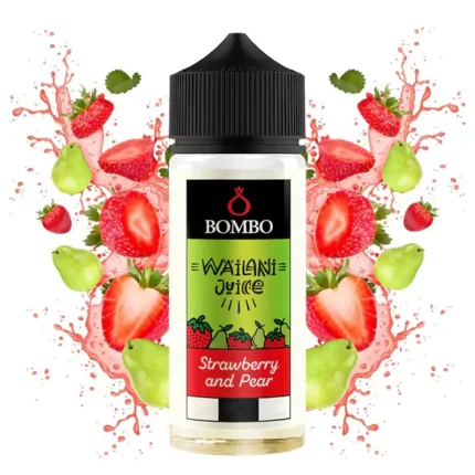 bombo strawberry and pear 120ml