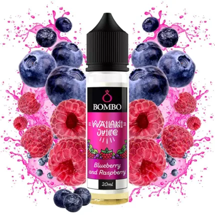 bombo blueberry and raspberry