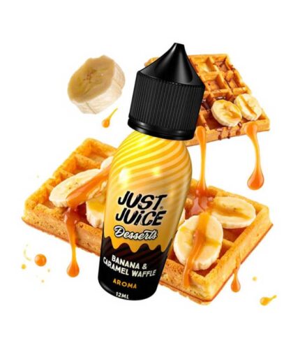 Just Juice Desserts Banana and Caramel Waffle
